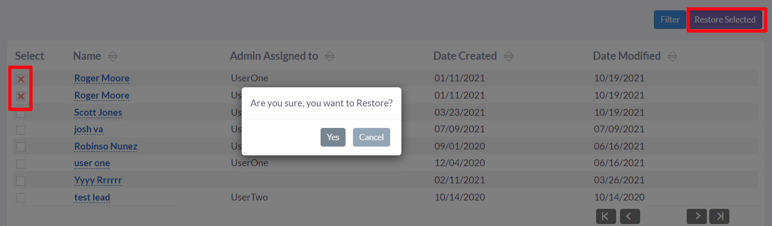 Restore Restore Records